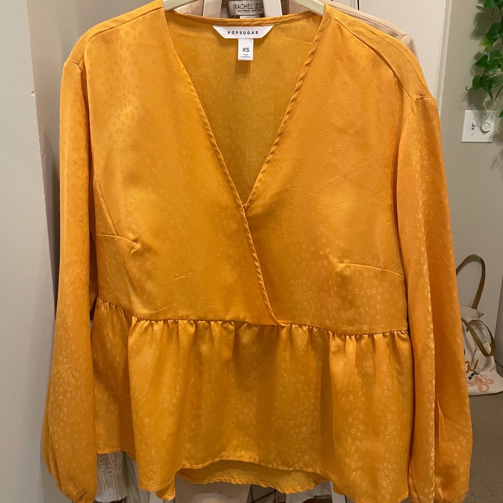 Orange Blouse
